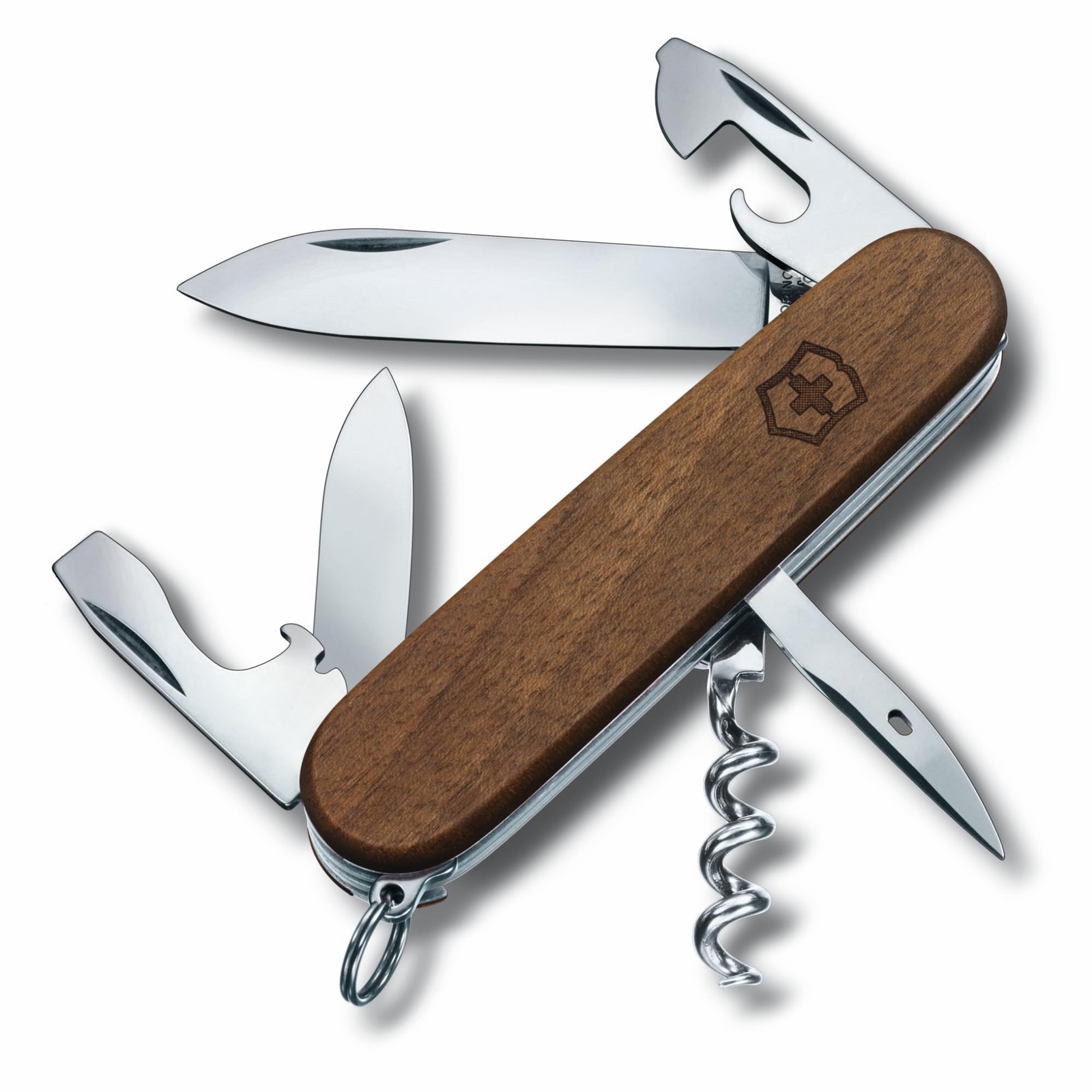 Victorinox Spartan Wood 1.3601.63 Swiss Army Knife Outdoor Camping 10 Function