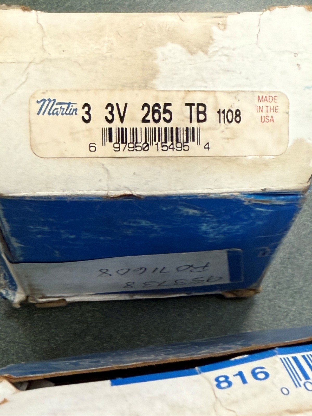 MARTIN 3 3V 265 TB HI-CAP SHEAVE