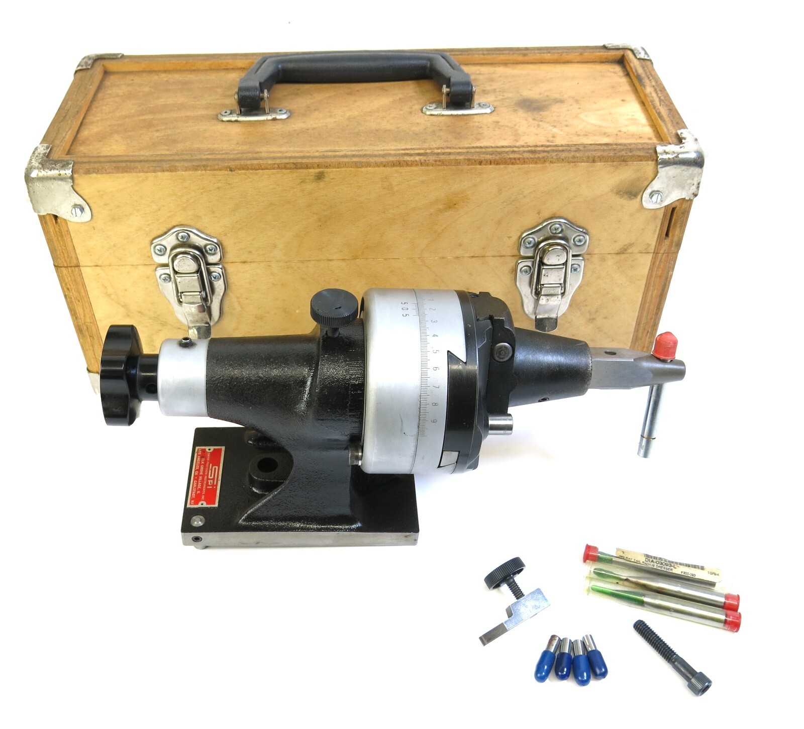 SPI Radius and Angle Dresser Grinder w/ Case   Swiss Precision Instruments