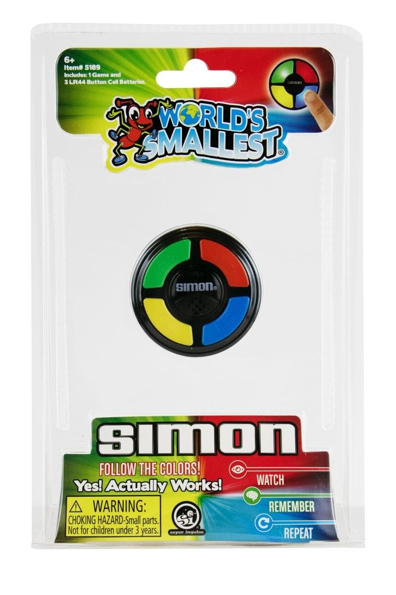 World's Smallest Simon Game