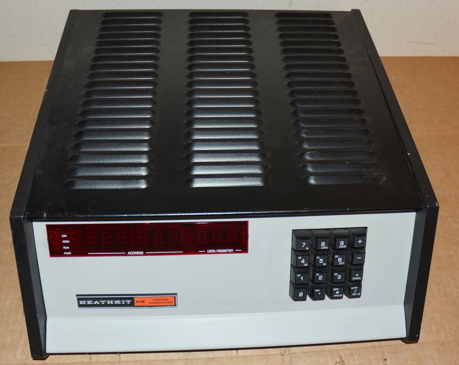Heathkit H8 Vintage Digital Computer AS-IS