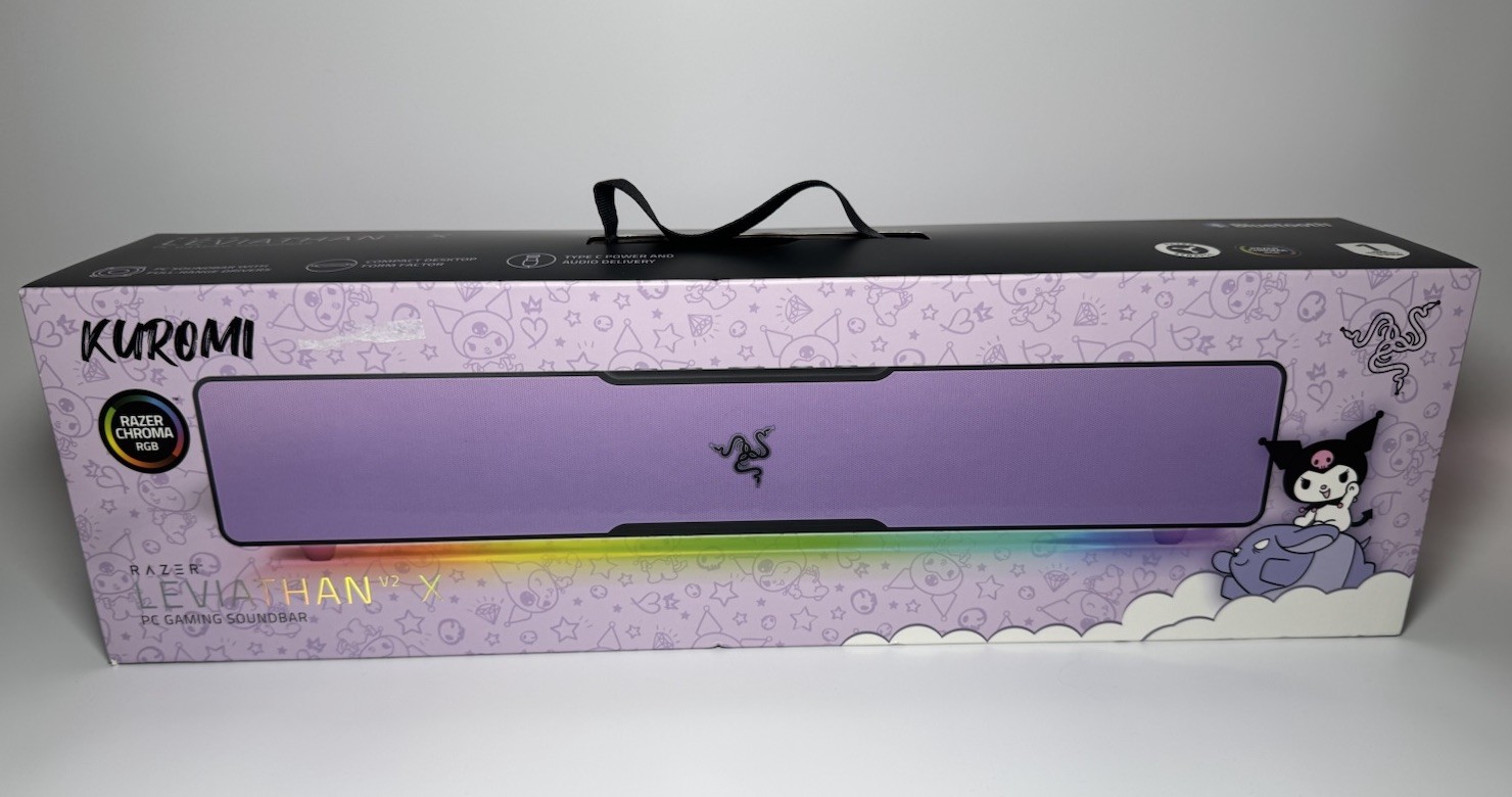 NEW Razer Leviathan V2 X - Kuromi Edition Speaker