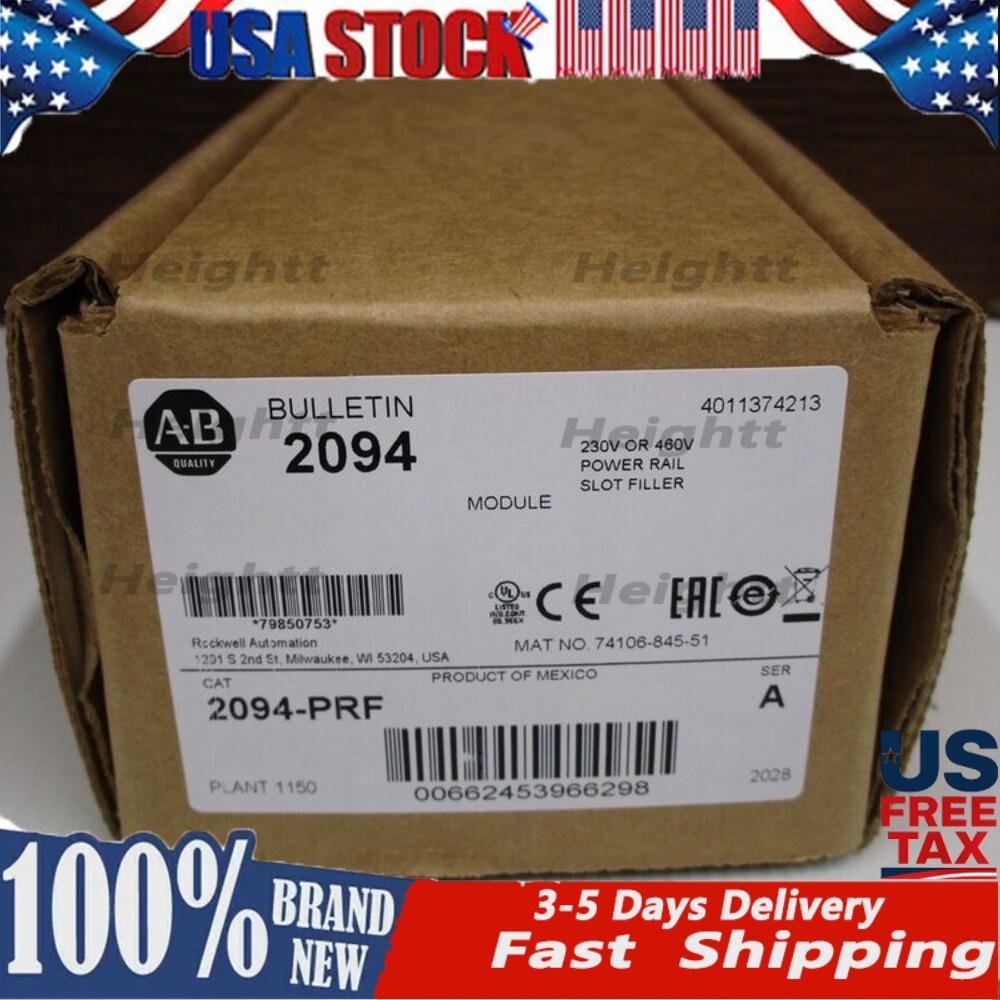 ALLEN BRADLEY 2094-PRF Slot Filler Power Rail 230V or 460V Ser A NEW AB 2094-PRF