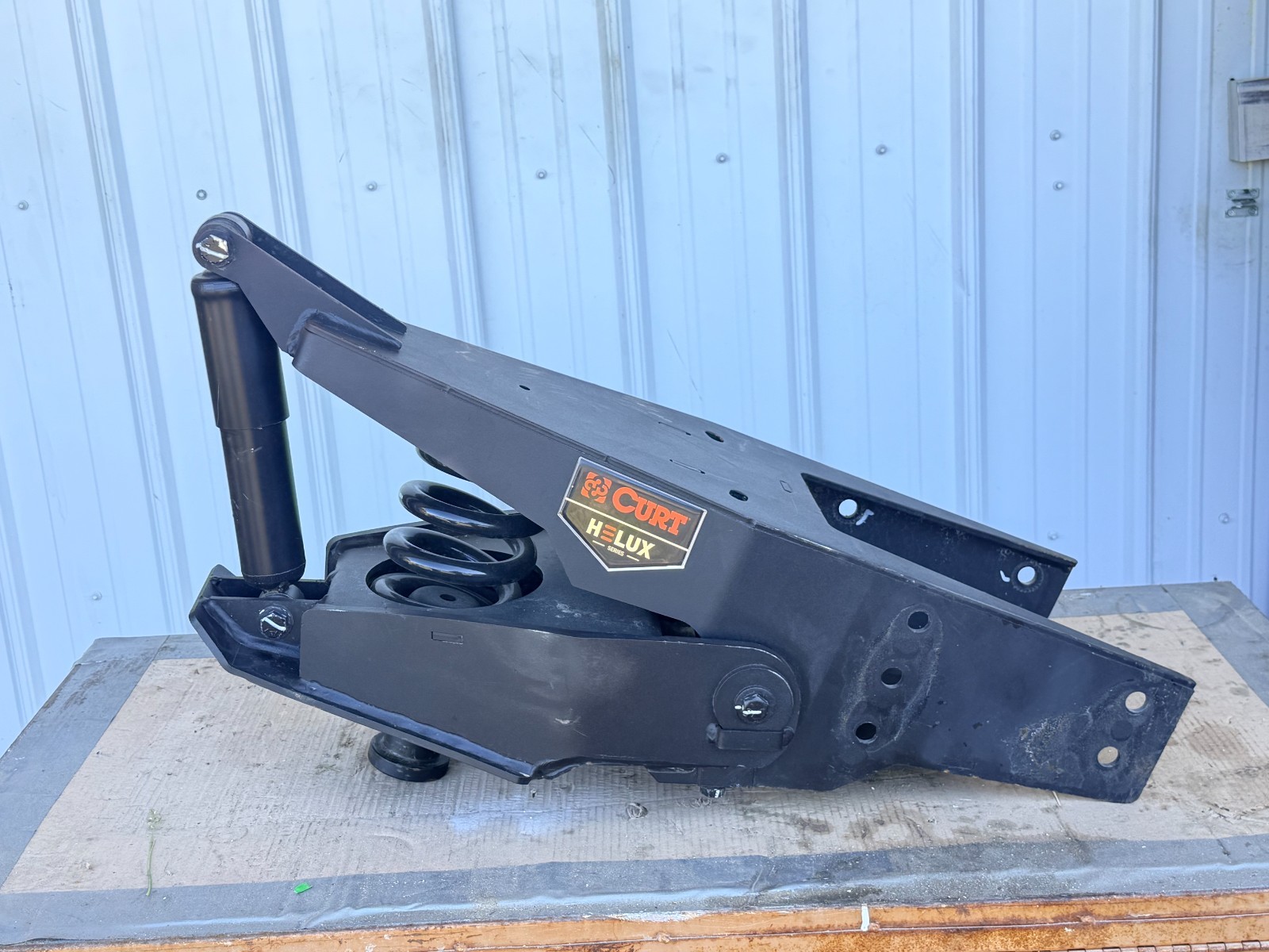 Curt 2024032925 Helux Coil-Spring 5th Wheel Pin Box - 24000Lb Capacity