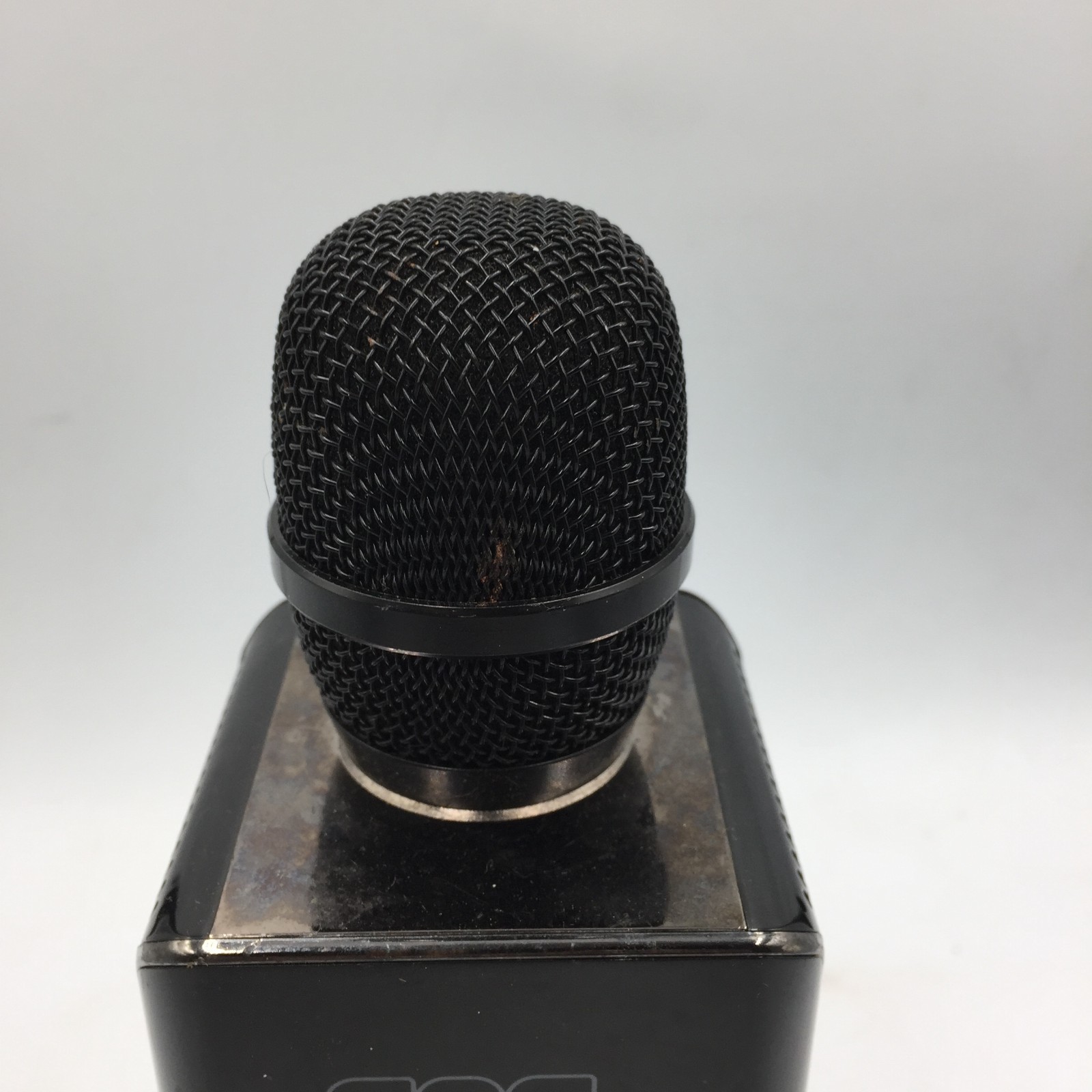 Pop Solo LED Karaoke BLACK Microphone ONLY No Cables