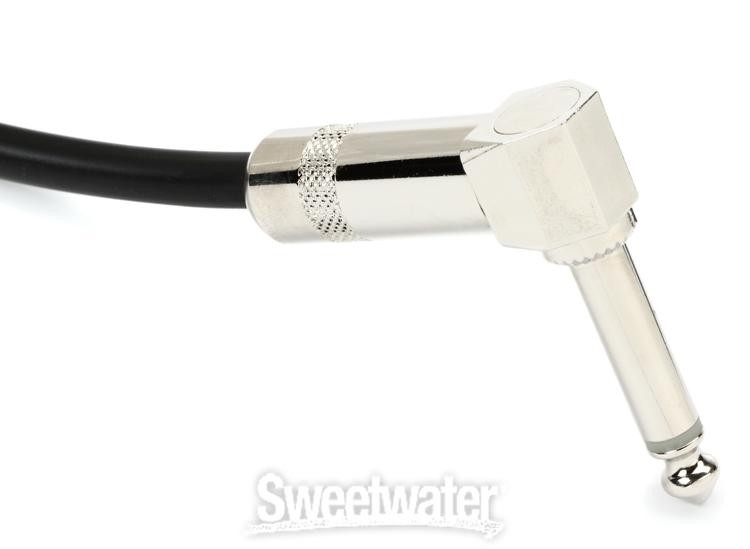 StageMASTER SEGLL-06 Right Angle to Right Angle Patch Cable - 6 inch (3-pack)
