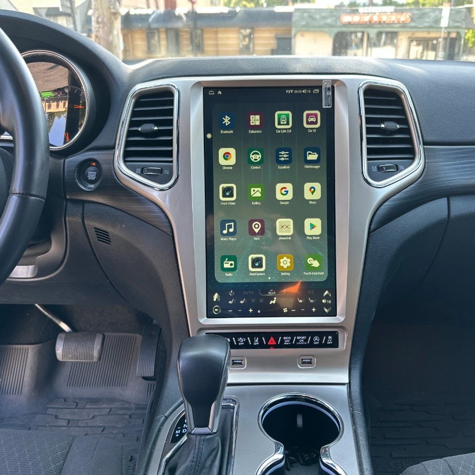 13.6" Car Radio Wireless Android CarPlay 6+128GB For Jeep Grand Cherokee 11-22