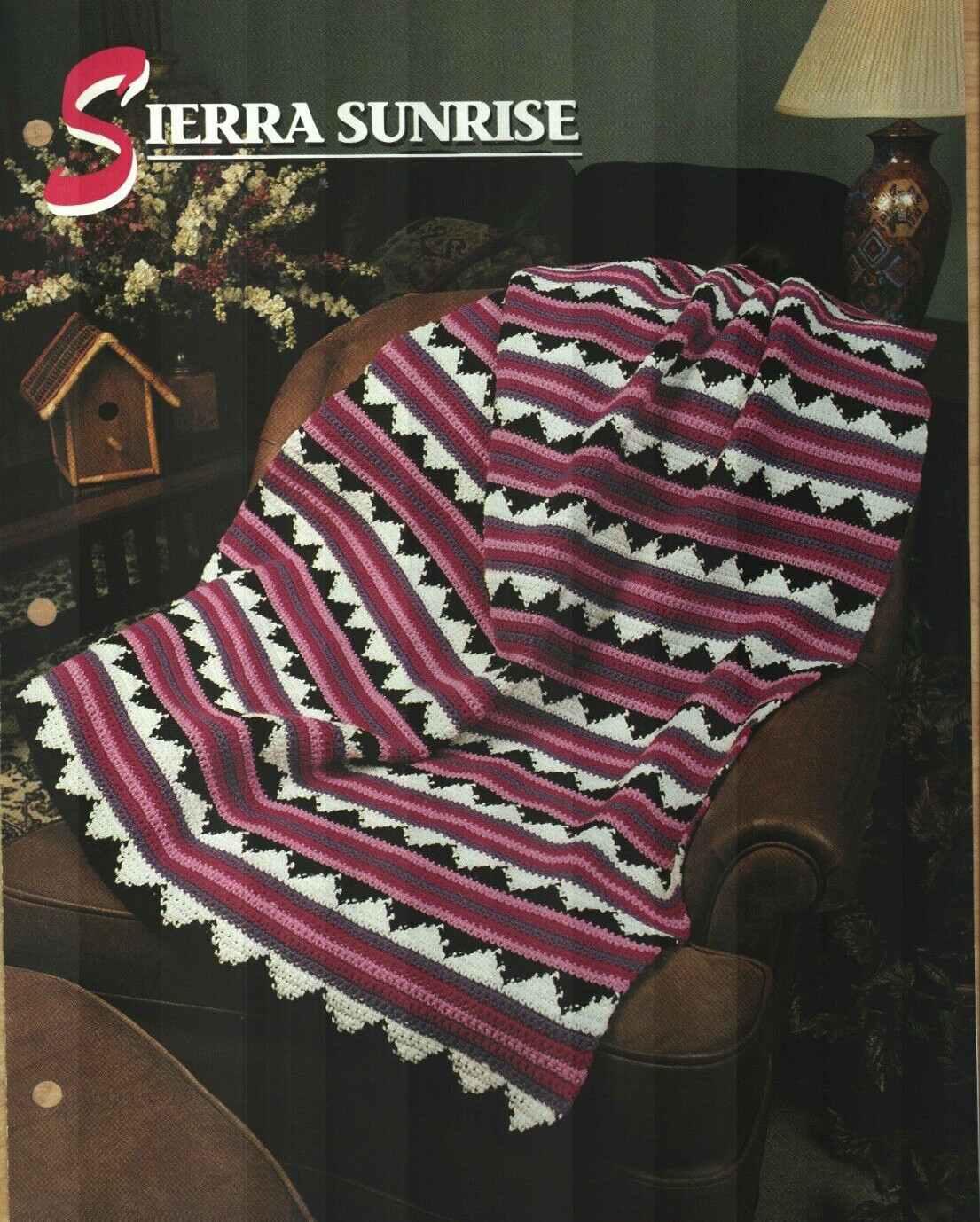 NEW SIERRA SUNRISE ANNIE'S CROCHET QUILT & AFGHAN CLUB PATTERN INSTRUCTIONS