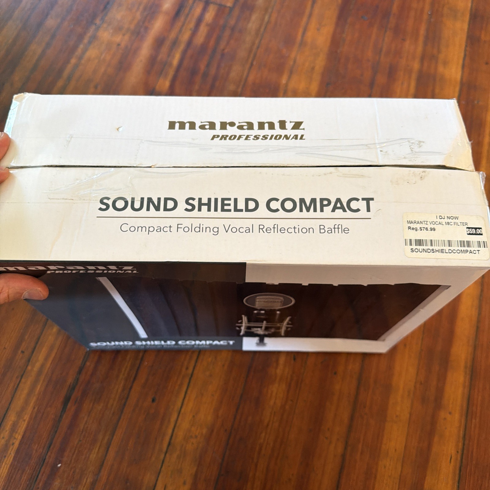 Marantz Professional Sound Shield Compact Folding Vocal Reflection Baffle