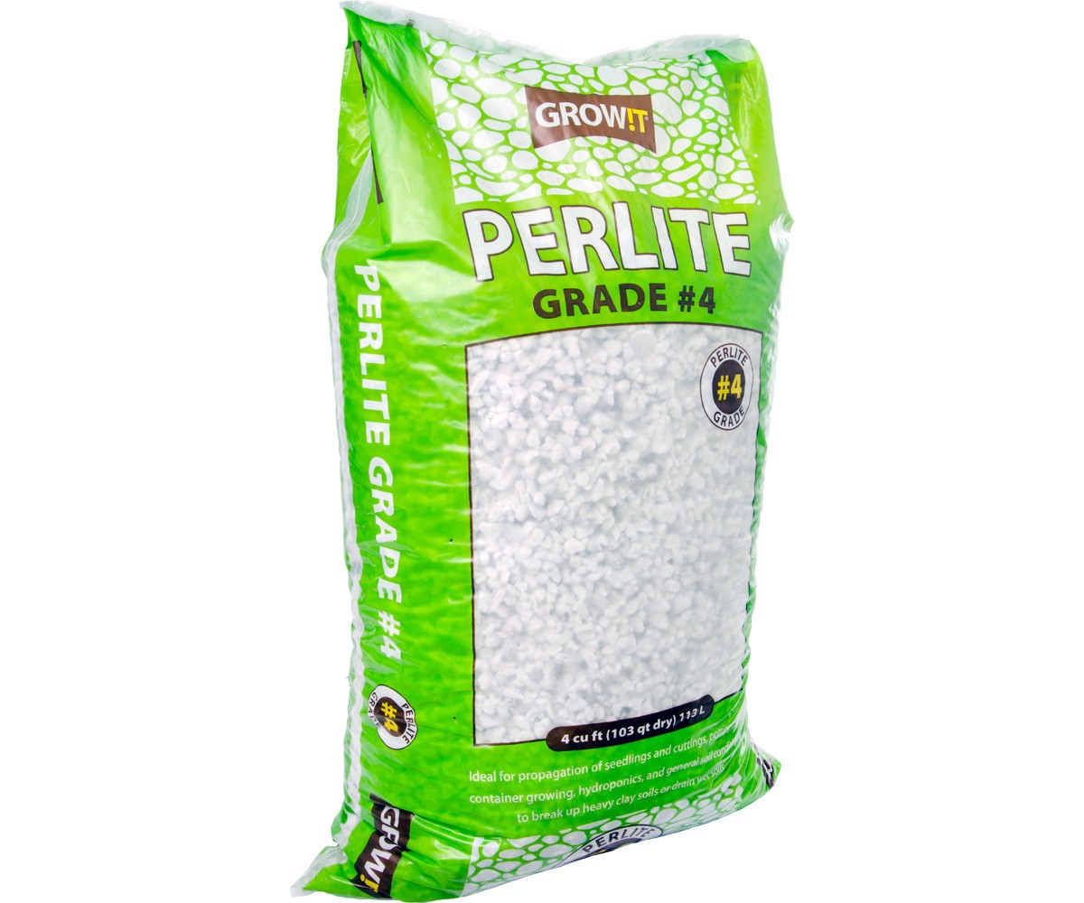 GROW!T Perlite Grade 4, 4 cu ft