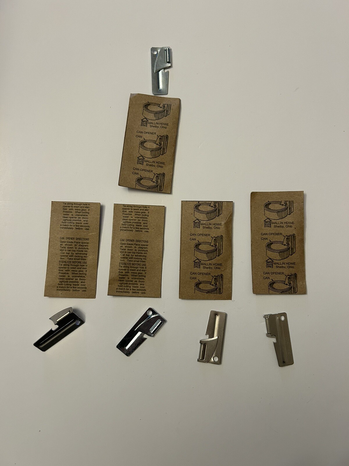 P-38 us army can opener with repro wrapper vietnam area