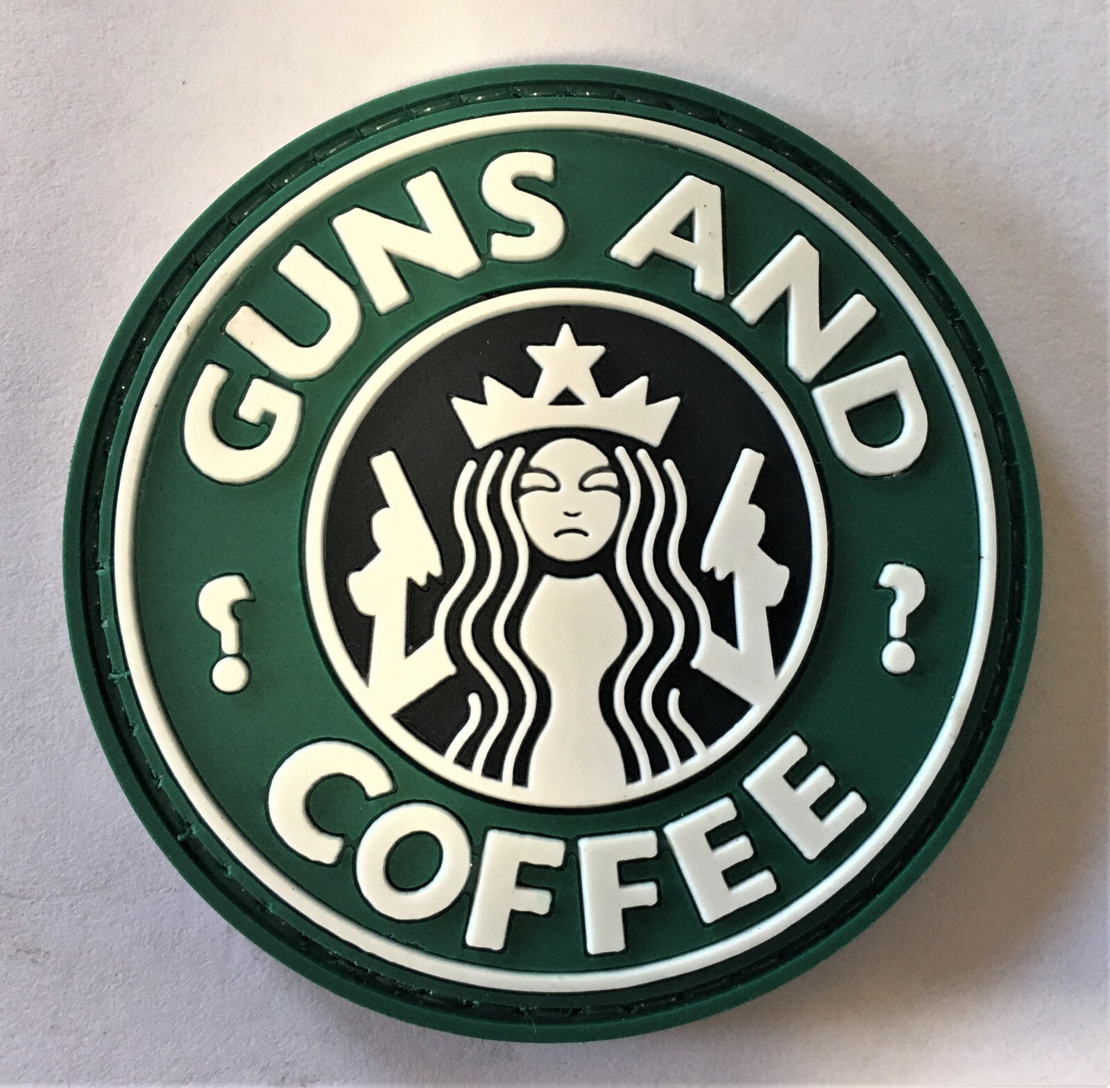 PVC Guns & Coffee Patch (F-35 Topgun SEAL MARSOC Special Forces Green Beret) 62