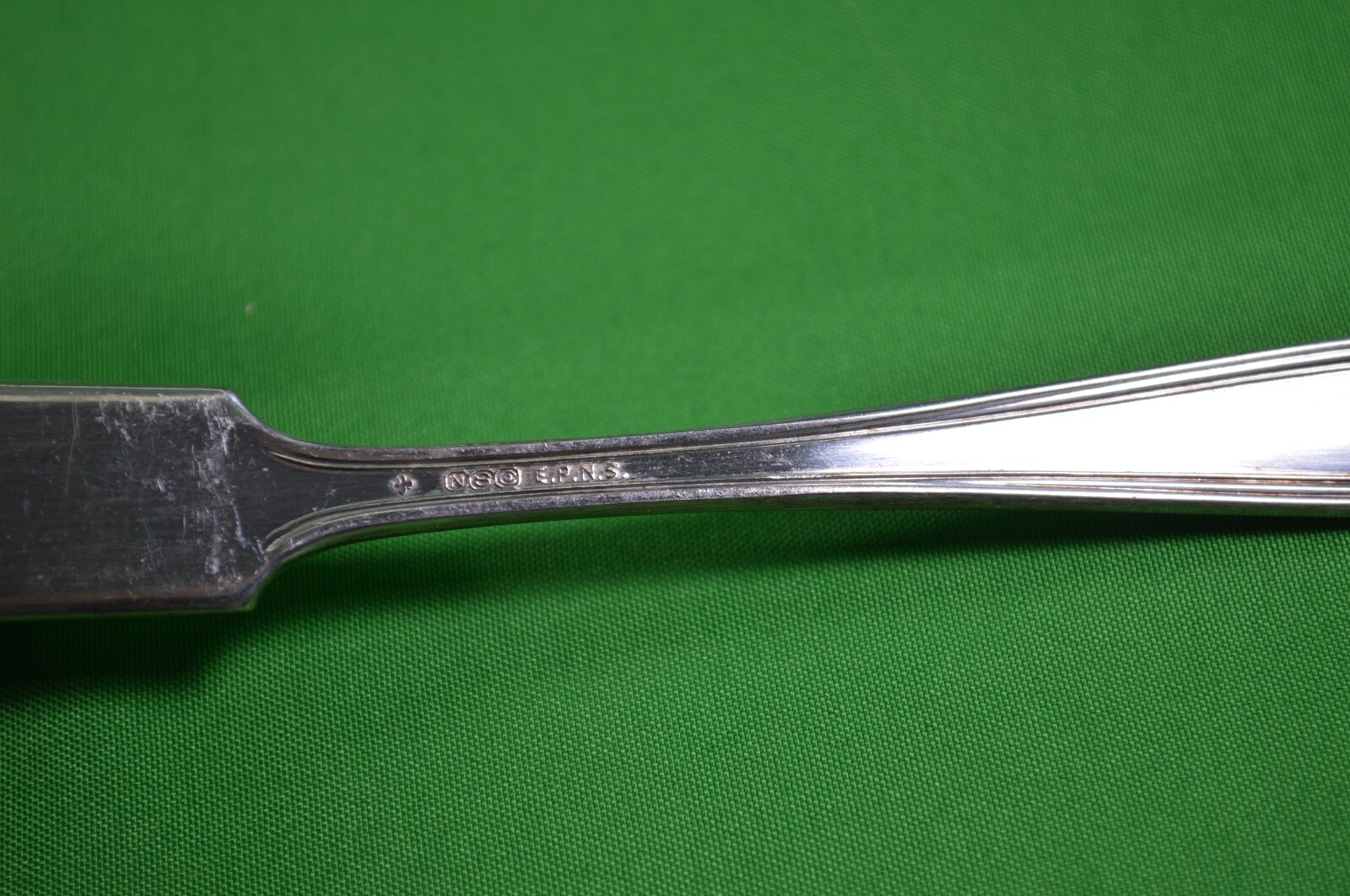8 PC National Silver Co Silver Plate Butter Spreader,Pattern No. 1,Replacement,D