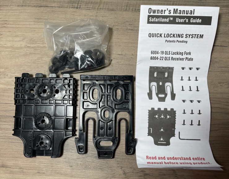 NEW Safariland QLS Quick Locking Kit QUICK-KIT1 Male & Female, NOT IMITATION
