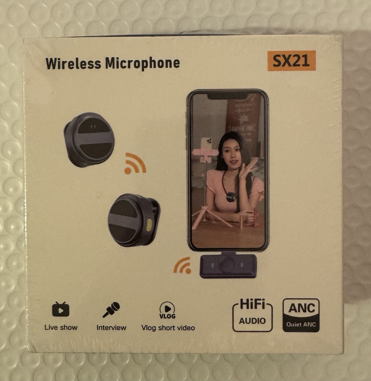 Wireless Microphone Sx21 , Brand New And Factory Sealed .