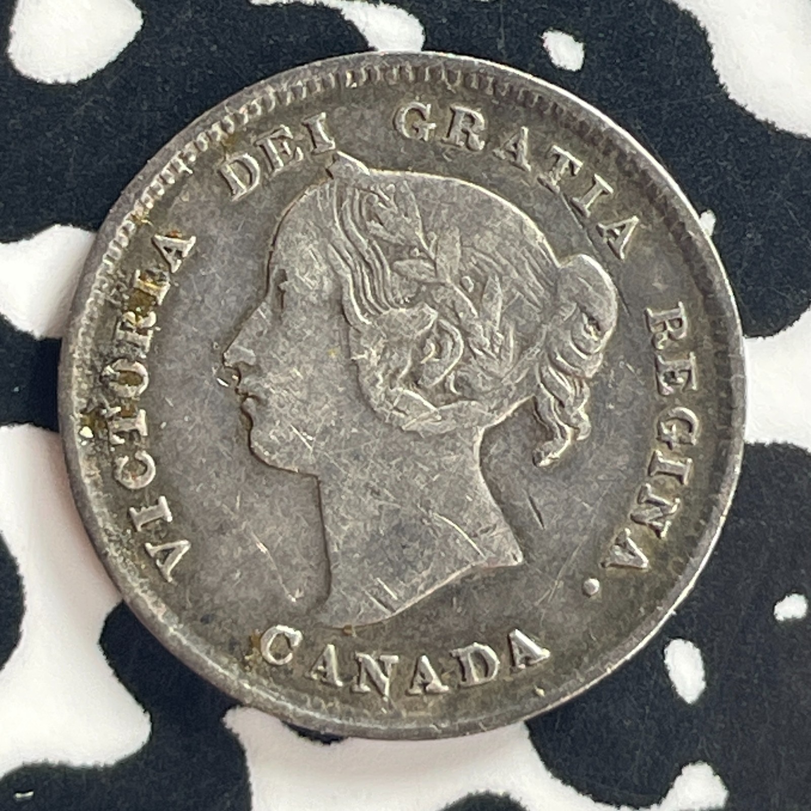 1896 Canada 5 Cents Lot#T7902 Silver!