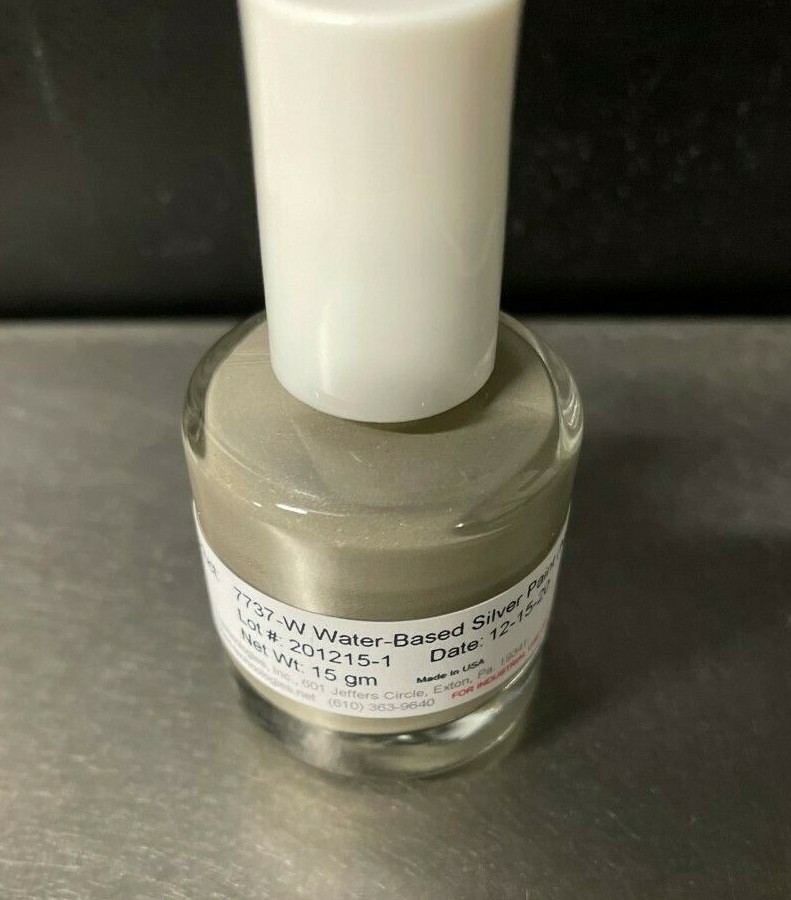 Silver Electrically Conductive Ink / Paint 7737-W - 10 gm Jar