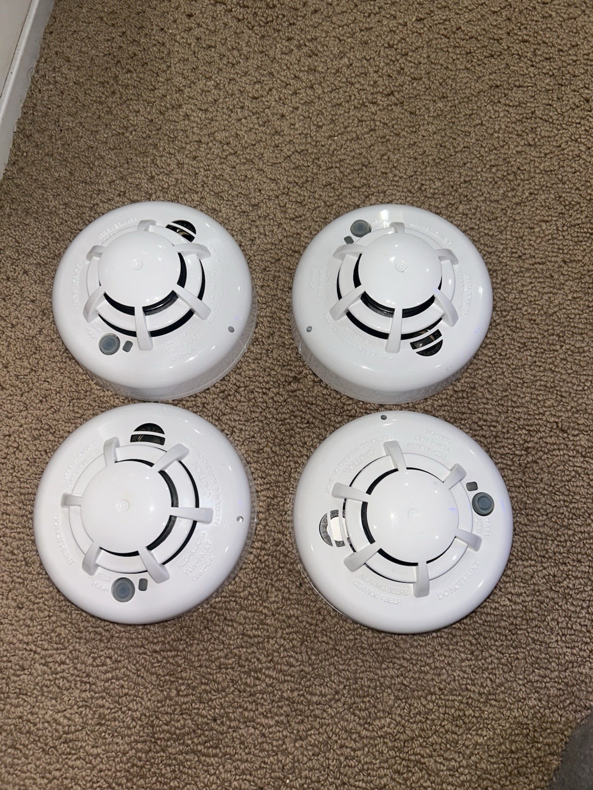 DSC WS4936 Wireless Photoelectric Smoke and Heat Detector NEW