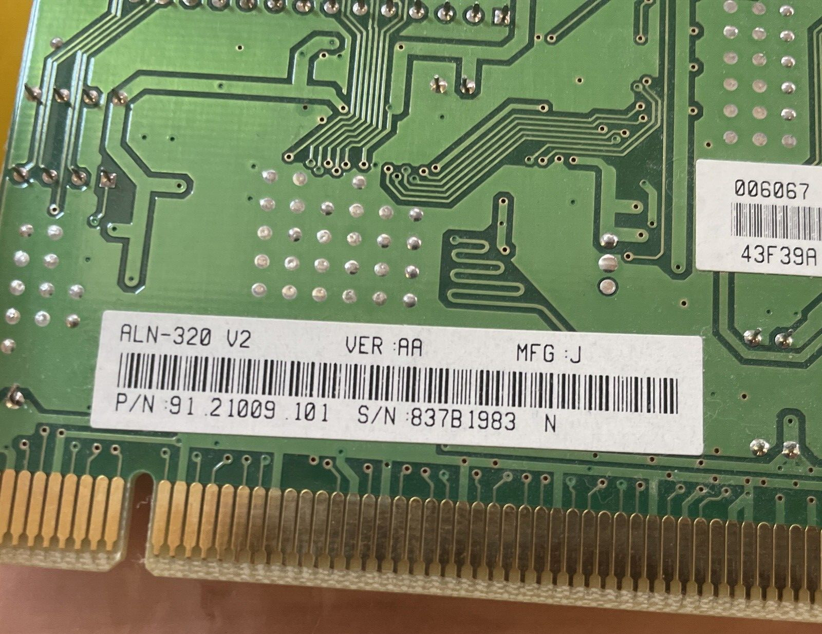Desktop Computer Acer ALN-320V2 91.21009.101 Network Card