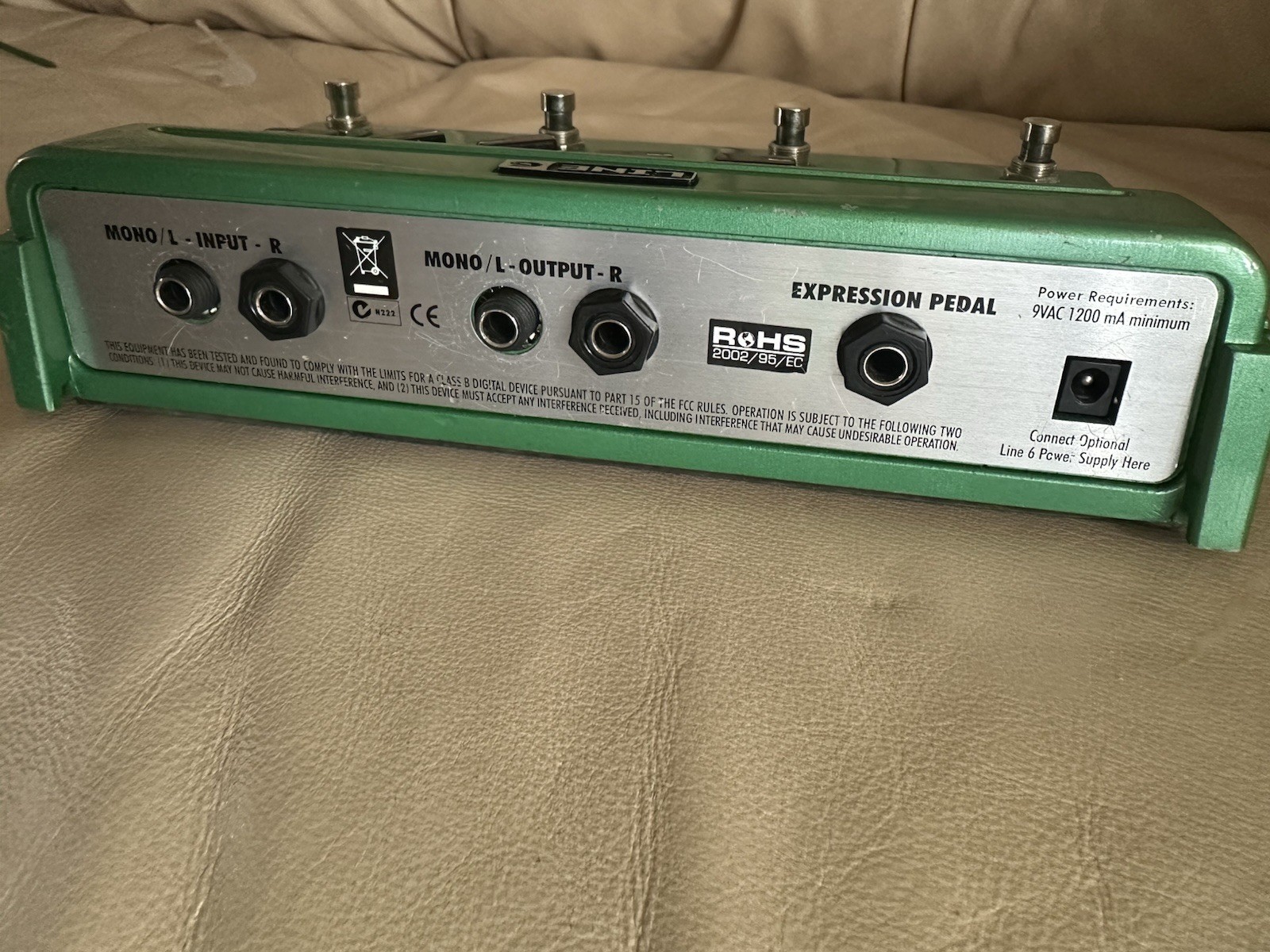 Line 6 DL4 Stompbox Delay Modeler Guitar Effects Pedal