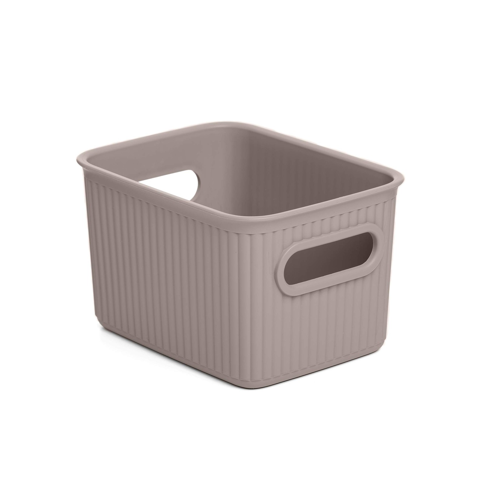 Baobab Multi-purpose Small Storage Basket with Capacity for 1.5 Litres, Taupe...
