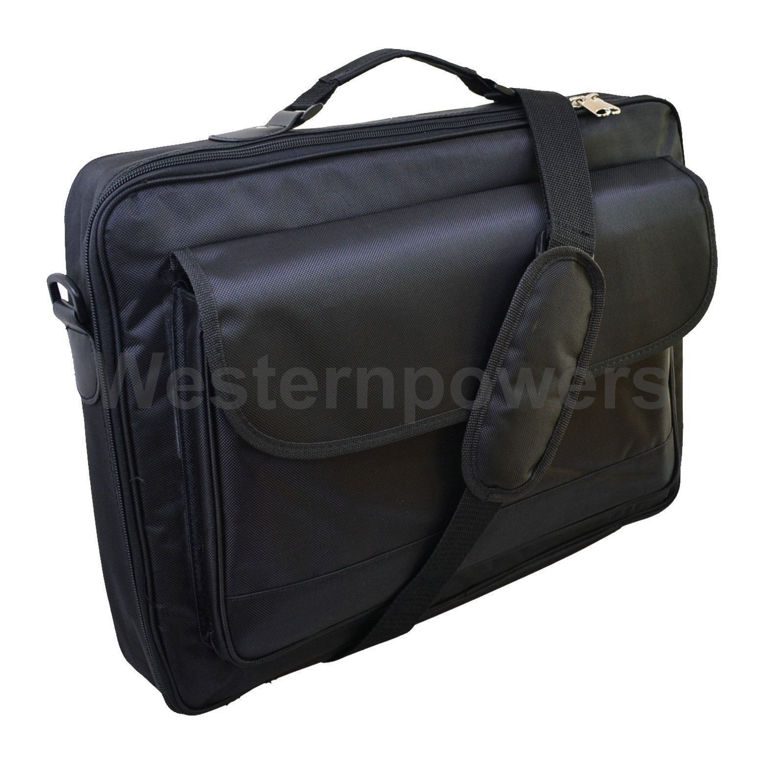 17.3" 17" 16.4" 15.6" Inch Black Laptop Notebook carrying briefcase bag case