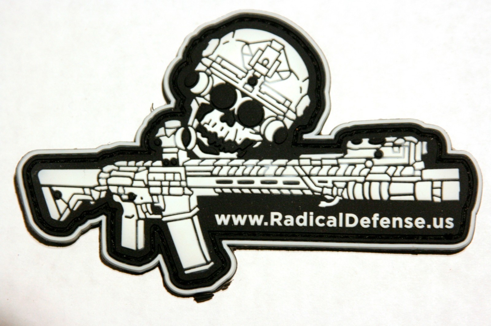 Tactical Morale Patch - Radical Defense US - Hook Back - PVC *NEW