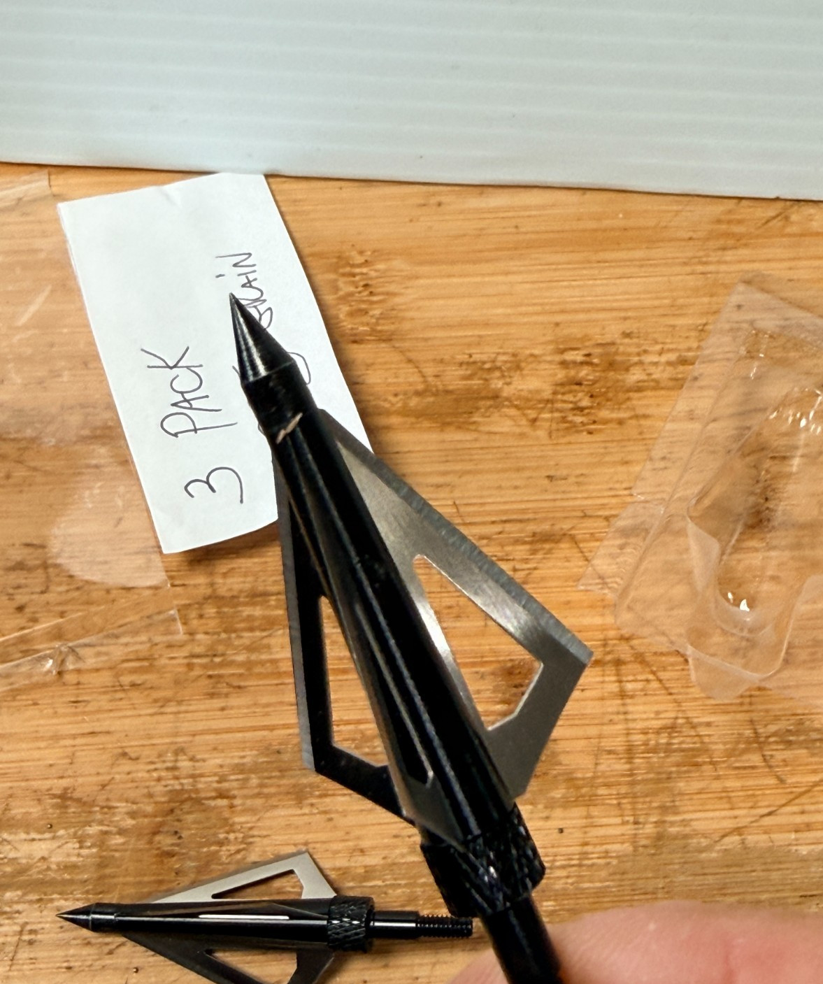 N.A.P. 125 Grain Broadhead Arrow Tips 3 Pack