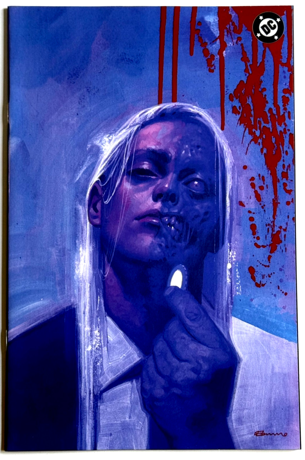 ABSOLUTE BATMAN 22 FABRIZIO DE TOMMASO EXCLUSIVE TWO-FACE VIRGIN VARIANT 2026 NM