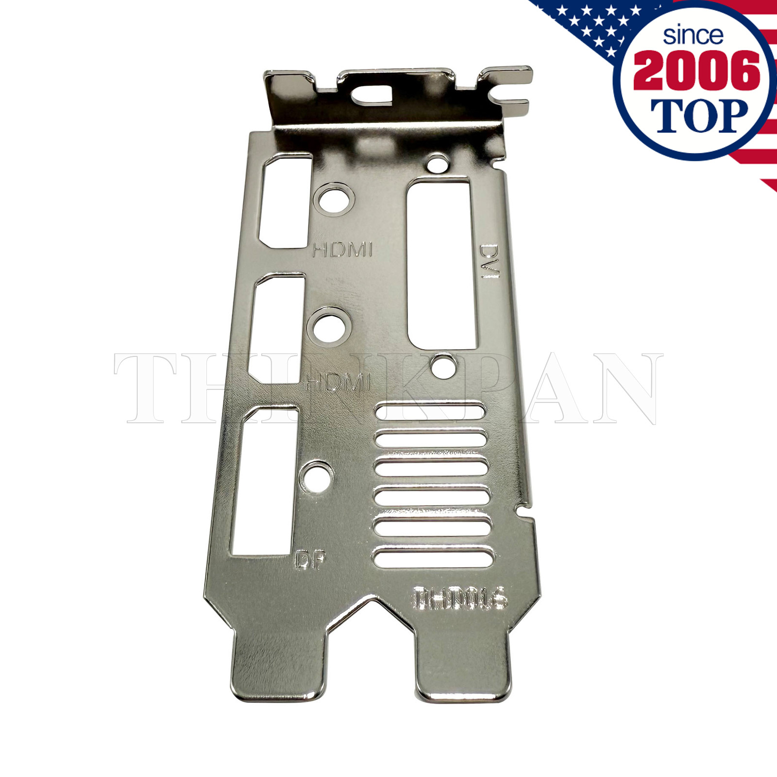 New Low Profile Bracket For Gigabyte GTX750 GTX1050 GTX1050Ti GTX1650 LP Card