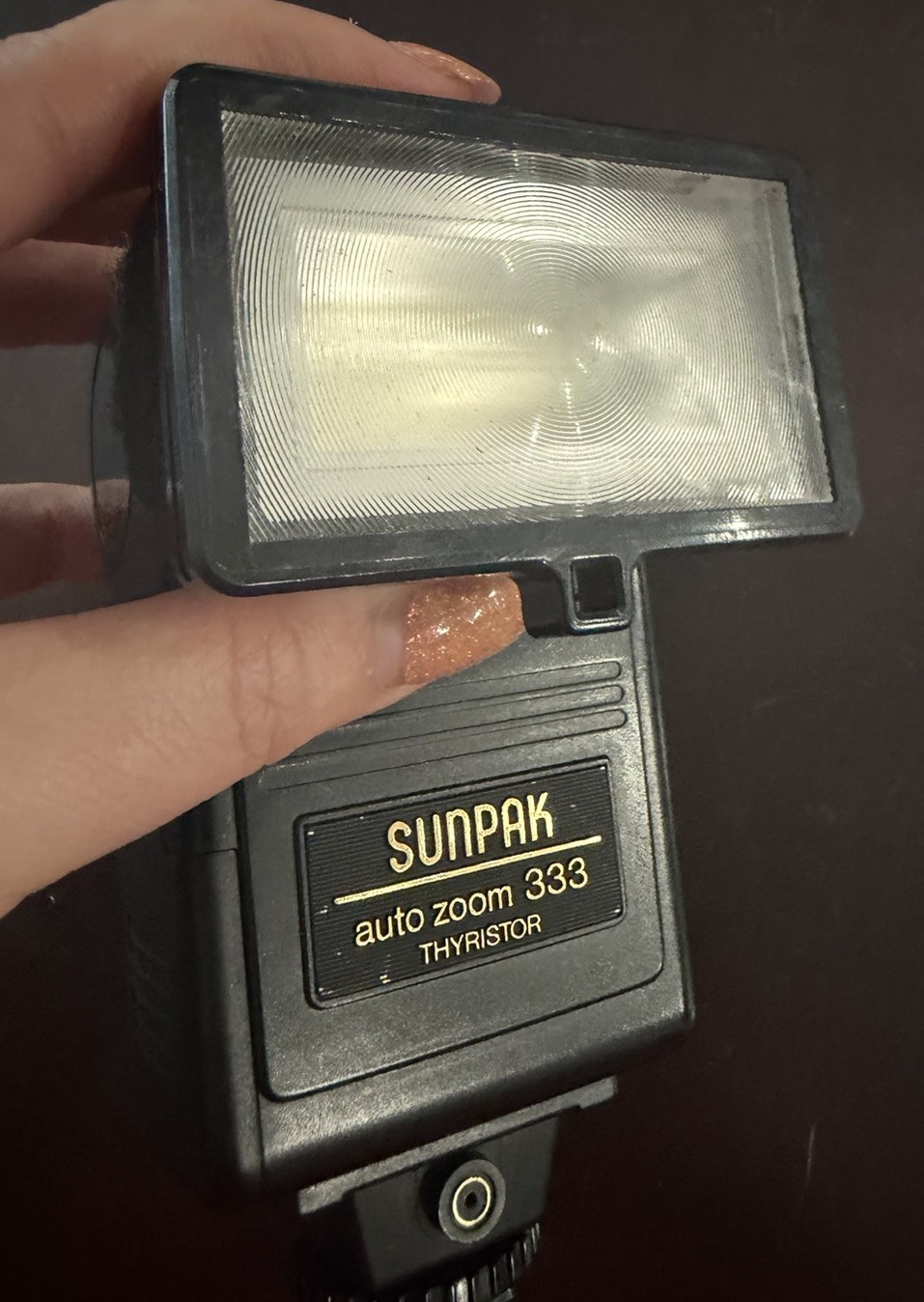 Sunpak 333 Auto Zoom Thyristor Flash Very Good