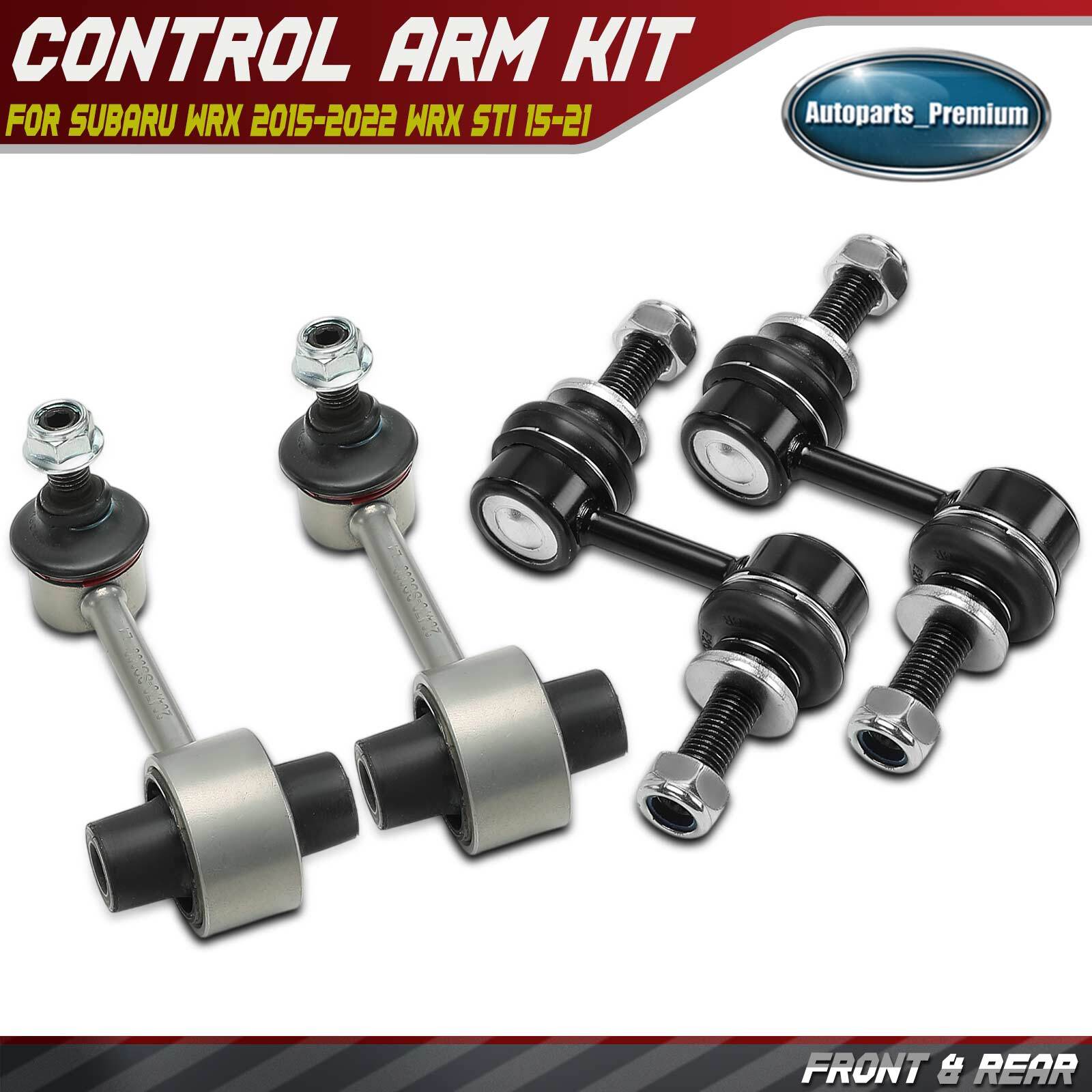 4x Front & Rear Stabilizer Sway Bar Link for Subaru WRX 2015-2022 WRX STI 15-21