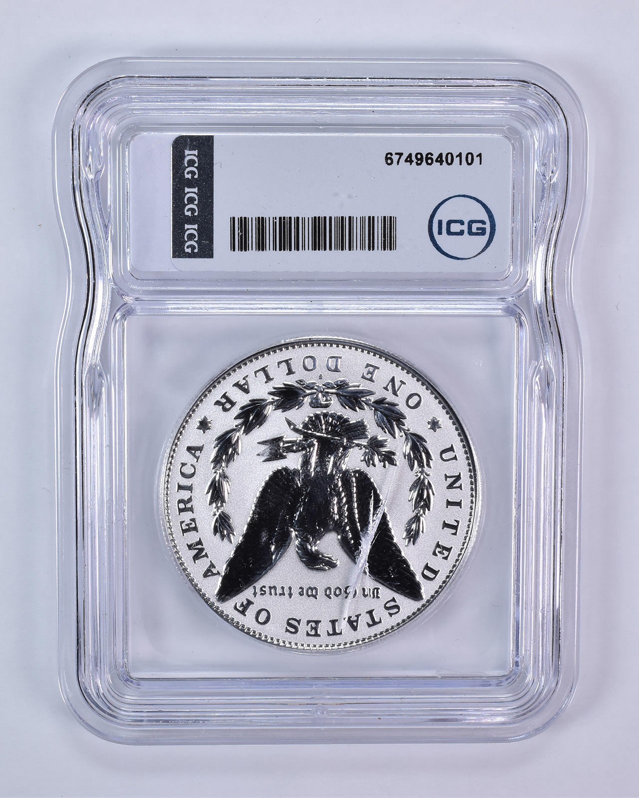 2024-S Morgan Silver Dollar Reverse Proof Set Reverse PR70 ICG