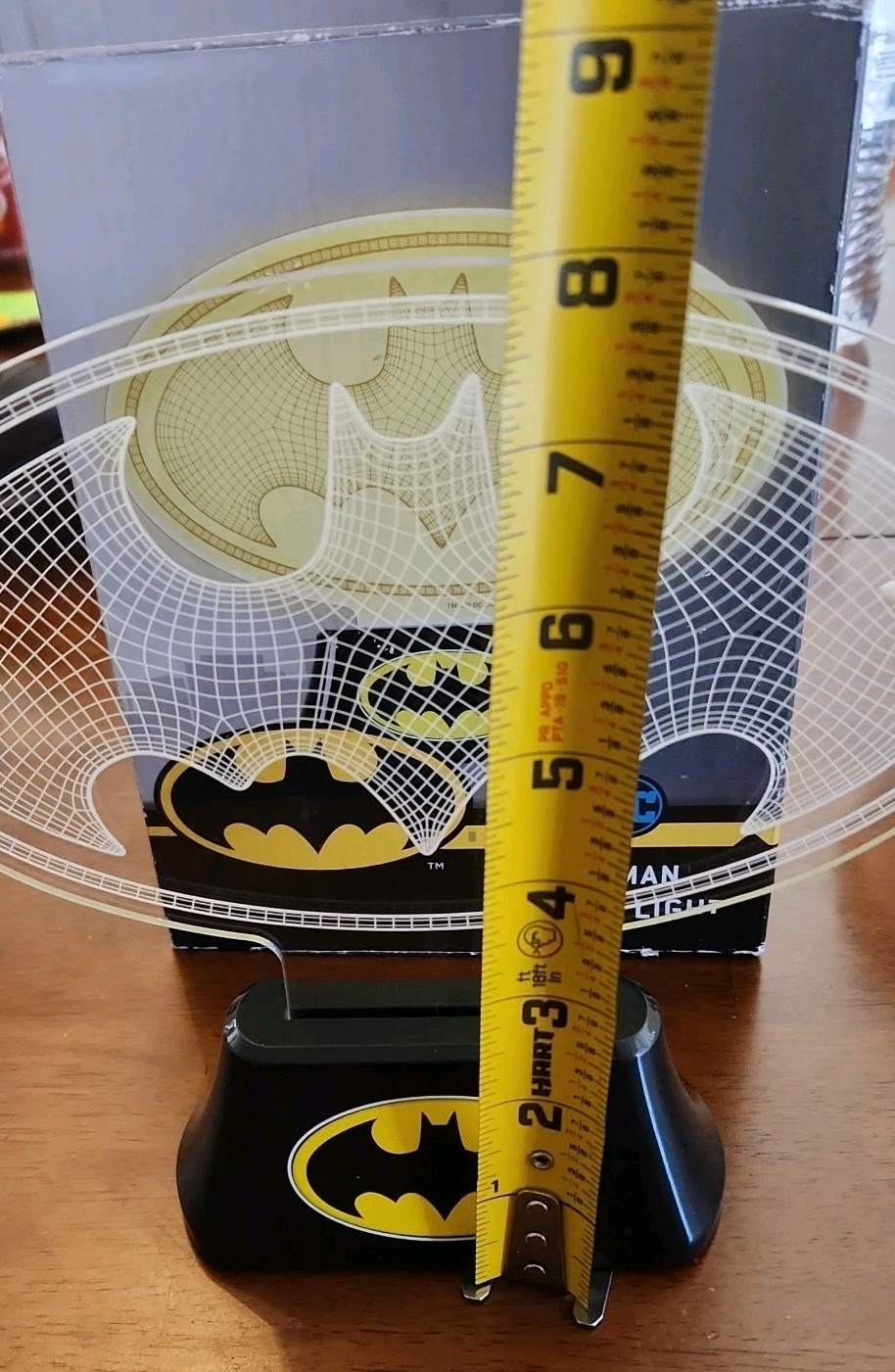 Batman 3D LED Logo light DC Comics Acrylic Edge Light DC Classic Comics Lamp