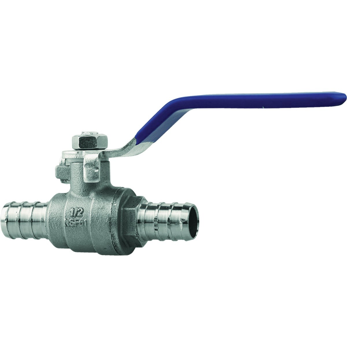 Plumbeeze 1/2 In. Stainless Steel PEX Ball Valve PEBVSS-P05 PLUMBEEZE PEBVSS-P05