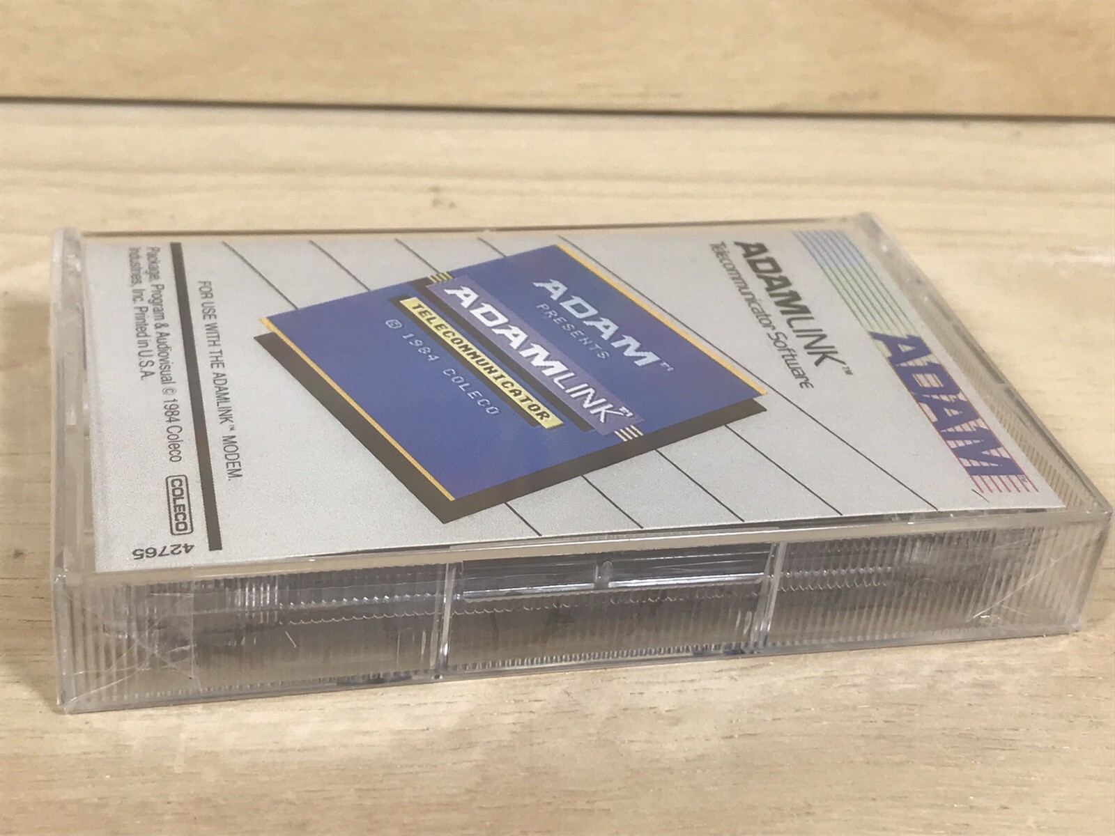 Adam AdamLlink Telecommunications Software Digital Data Pack 1984 Coleco Sealed