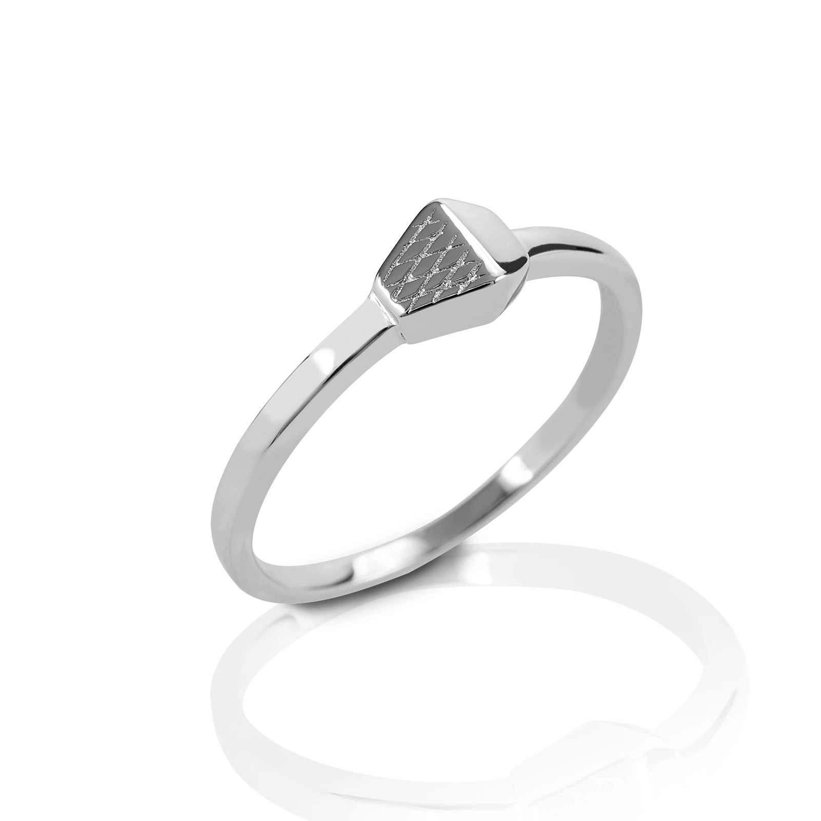 Kelly Herd Horseshoe Nail Ring - Sterling Silver