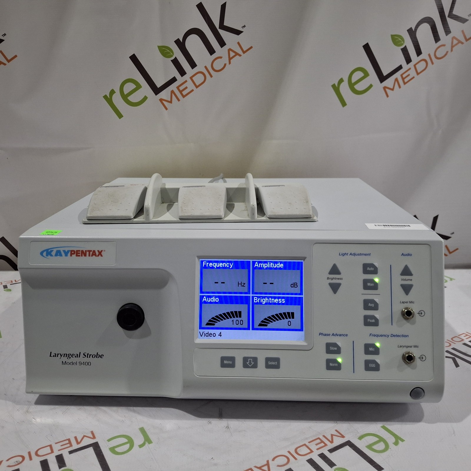 KayPentax 9400 Laryngeal Strobe Light Source