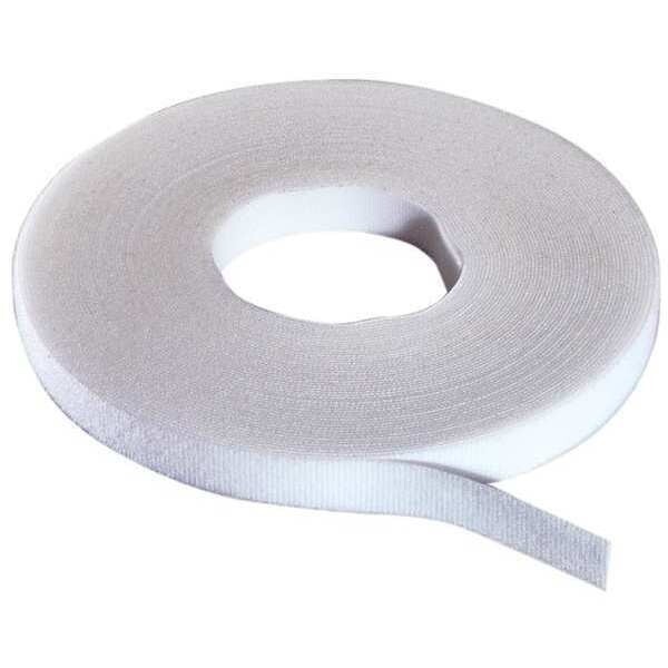 Rip-Tie W-75-1RL-W WrapStrap Cable Wrap, 1/2" x 75 ft. White