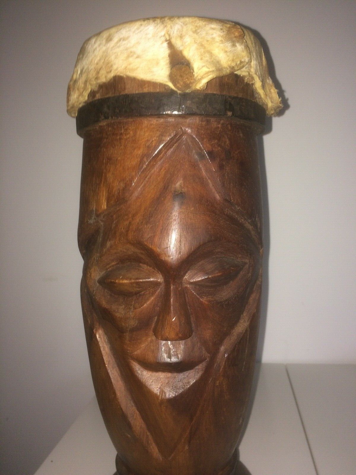 Authentic African Drum musical instrument