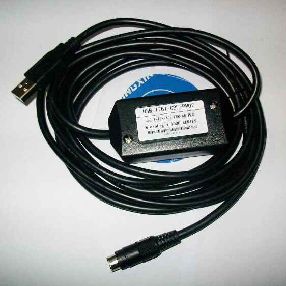 USB-1761-CBL-PM02 for Micrologix 1000 1200 1500 PLC Programming Cable 10FT