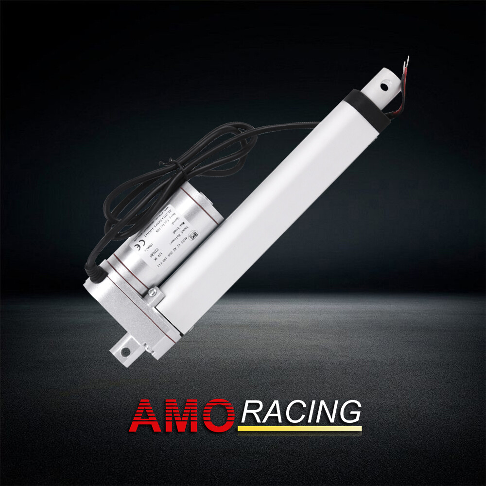 150mm/6 Inch Stroke Linear Actuator Heavy Duty 225 Lb Pound Max Lift 12 Volt DC