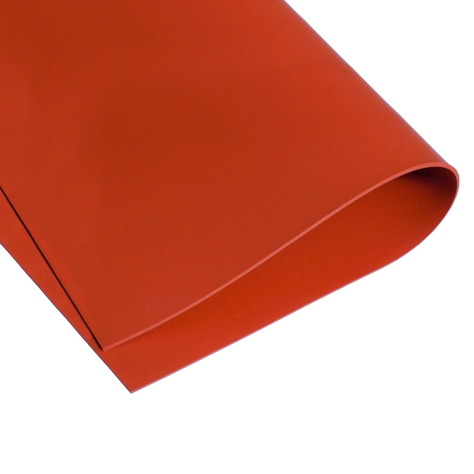 Commercial Grade Silicone Sheet, 60A 1/16 x 12 x 36, Red
