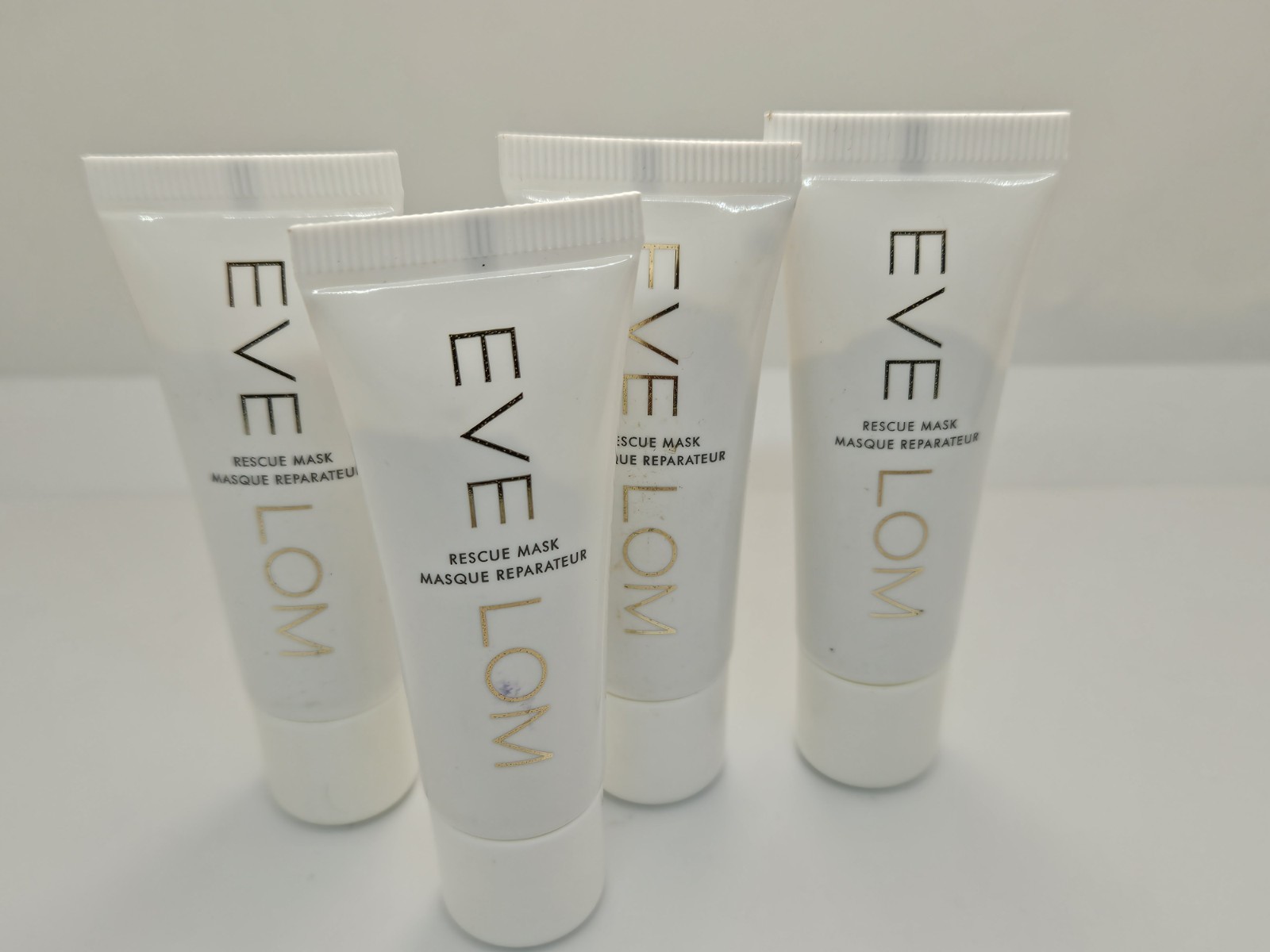 EVE LOM Rescue Mask 0.49oz/15 ml (LOT OF 4) Great Travel Size!