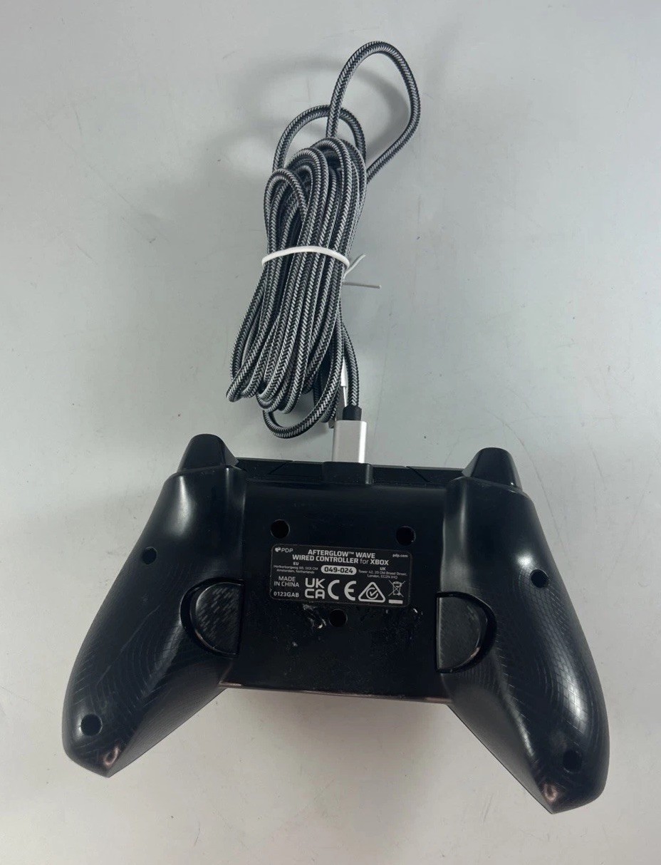 2 PDP Wired Controller 049-024 Afterglow 049-082 Translucent Red Xbox One TESTED