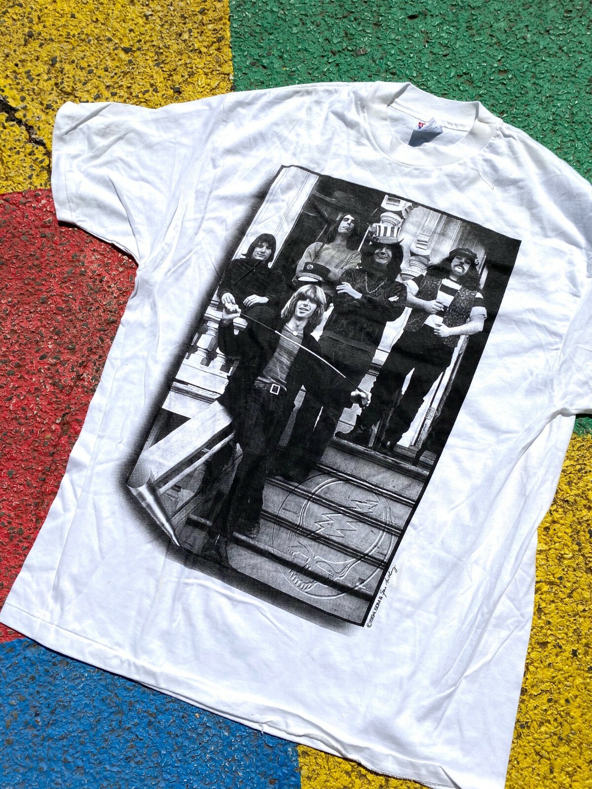 Vintage 1994 Grateful Dead Ashbury Street San Francisco RARE Photograph shirt XL