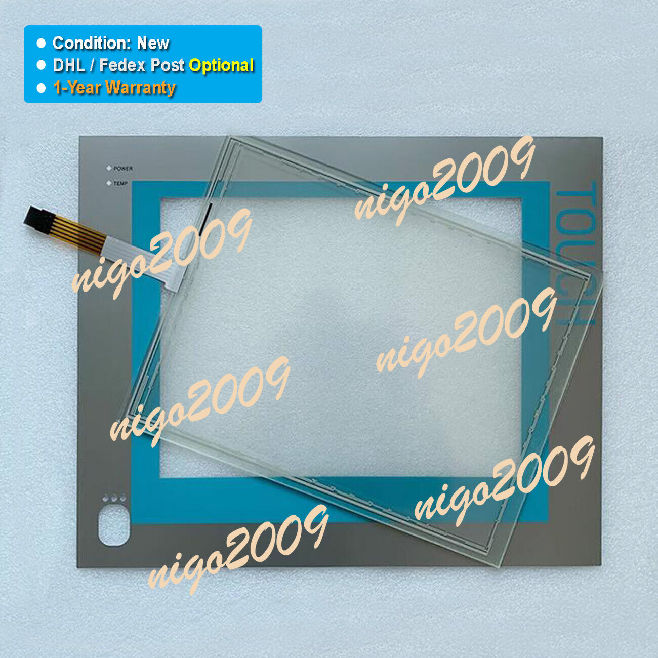 Fit for SIMATIC PANEL 12T 677B/C A5E02713375 A02 5E02713375A02 Touch Screen Film