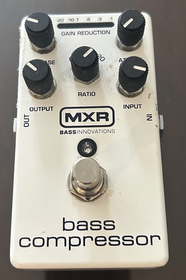 MXR M87 Bass Compressor Analog Effects Pedal for Bass Guitar