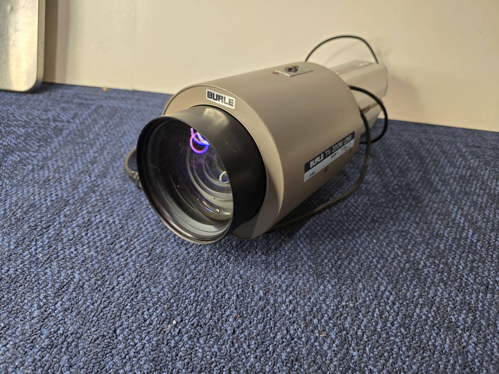 BURLE TC1843 TV ZOOM LENS B12ZCME-5 15-180mm 1:1.19 w BURLE CCD