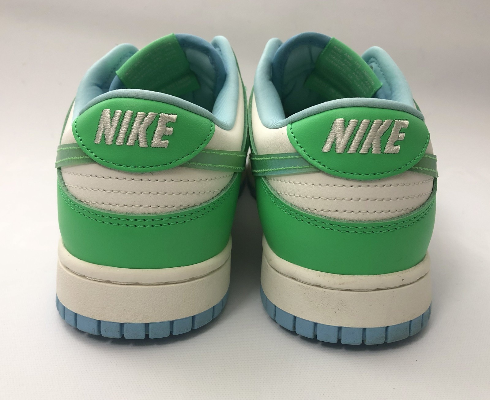 Nike Dunk Low Retro "Green Shock" Mens size 9 Womens size 10.5